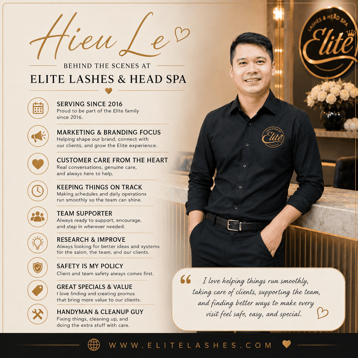 Hieu Le Elite Lashes