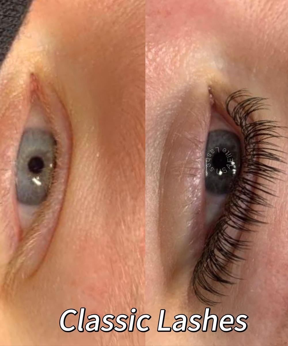 Classic lash extensions San Antonio